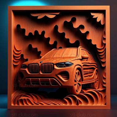 3D мадэль BMW iX (STL)